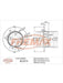 Fremax Brake Disc Rear Pair BD-5272 Fremax - Micks Gone Bush