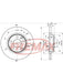 Fremax Brake Disc Front Pair BD-5301 Fremax - Micks Gone Bush