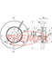 Fremax Brake Disc Front Pair BD-5402 Fremax - Micks Gone Bush