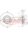 Fremax Brake Disc Front Pair BD-5610 Fremax - Micks Gone Bush