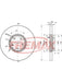 Fremax Brake Disc Front Pair BD-5613 Fremax - Micks Gone Bush