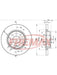 Fremax Brake Disc Front Pair Golf Mk5 1.6L BD-5614 Fremax - Micks Gone Bush