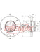 Fremax Brake Rotor Vented Each Front BD-5859 Fremax - Micks Gone Bush