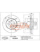Fremax Brake Disc Front Pair BD-6060 Fremax - Micks Gone Bush