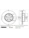 Fremax Brake Disc Front Pair Mercedes C200 W205 BD-6485 Discs Fremax - Micks Gone Bush