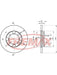Fremax Brake Disc Front Pair BD-6677 Fremax - Micks Gone Bush