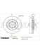 Fremax Brake Disc Front Pair BD-6744 Fremax - Micks Gone Bush