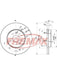 Fremax Brake Disc Front Pair BD-6767 Fremax - Micks Gone Bush