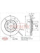 Fremax Brake Disc Front Pair BD-6780 Fremax - Micks Gone Bush
