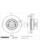 Fremax Brake Disc Front Pair BD-7027 Fremax - Micks Gone Bush