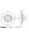 Fremax Brake Disc Front Pair BD-7042 Fremax - Micks Gone Bush