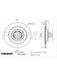 Fremax Brake Disc Rear Pair BD-7298 Fremax - Micks Gone Bush