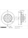 Fremax Brake Disc Front Pair BD-7704 Fremax - Micks Gone Bush