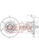 Fremax Brake Disc Front Each Includes Bearing BD-7923 Fremax - Micks Gone Bush