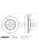 Fremax Brake Disc Front Pair BD-8338 Fremax - Micks Gone Bush