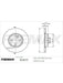 Fremax Brake Disc Front Pair BD-8570 Discs Fremax - Micks Gone Bush
