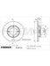 Fremax Brake Disc Front Pair BD-8702 Fremax - Micks Gone Bush