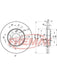 Fremax Brake Disc Front Pair BD-9043 Fremax - Micks Gone Bush