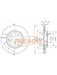 Fremax Brake Disc Front Each BD-9197 Fremax - Micks Gone Bush