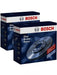 2 x Bosch Disc Brake Rotor 262mm BD1728 BOSCH - Micks Gone Bush