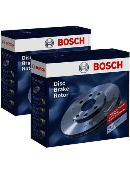 2 x Bosch Disc Brake Rotor 256mm BD2079 BOSCH - Micks Gone Bush