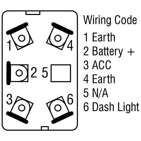 Thunder Rocker Switch On/off Spst 12 Or 24V Blue Illuminated 20A TDR11022 SWITCH THUNDER - Micks Gone Bush