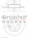 Bremtec Euro-Line Disc Brake Rotor (Single) 260mm BDR10340EL Discs Bremtec - Micks Gone Bush
