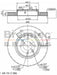 Bremtec Euro-Line Disc Brake Rotor (Pair) 280mm BDR10830EL Discs Bremtec - Micks Gone Bush
