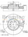 Bremtec Euro-Line Disc Brake Rotor (Pair) 332mm BDR11310EL Discs Bremtec - Micks Gone Bush