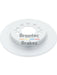 Bremtec Euro-Line Disc Brake Rotor (Single) 255mm BDR12276EL Discs Bremtec - Micks Gone Bush
