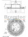 Bremtec Euro-Line High Grade Disc Brake Rotor (Single) 312mm BDR14260ELH Discs Bremtec - Micks Gone Bush
