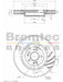 Bremtec Euro-Line Disc Brake Rotor (Pair) 345mm BDR14670EL Discs Bremtec - Micks Gone Bush