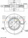 Bremtec Euro-Line Disc Brake Rotor (Pair) 282.9mm BDR14920EL Discs Bremtec - Micks Gone Bush