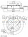 Bremtec Euro-Line Disc Brake Rotor (Pair) 258.7mm BDR14990EL Discs Bremtec - Micks Gone Bush