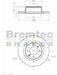 Bremtec Euro-Line Disc Brake Rotor (Pair) 276mm BDR15210EL Discs Bremtec - Micks Gone Bush