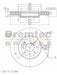 Bremtec Euro-Line Disc Brake Rotor (Pair) 281mm BDR15920EL Discs Bremtec - Micks Gone Bush