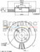 Bremtec Euro-Line Disc Brake Rotor (Pair) 259.75mm BDR16070EL Discs Bremtec - Micks Gone Bush