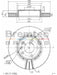 Bremtec Euro-Line Disc Brake Rotor (Pair) 305.3mm BDR16080EL Discs Bremtec - Micks Gone Bush