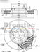 Bremtec Euro-Line High Grade Disc Brake Rotor Left (Single) 350mm BDR16110LELH Discs Bremtec - Micks Gone Bush