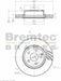 Bremtec Euro-Line Disc Brake Rotor (Pair) 312mm BDR16170EL Discs Bremtec - Micks Gone Bush