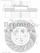 Bremtec Euro-Line Disc Brake Rotor (Single) 360mm BDR16659EL Discs Bremtec - Micks Gone Bush