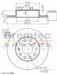 Bremtec Euro-Line Disc Brake Rotor (Pair) 255.9mm BDR16790EL Discs Bremtec - Micks Gone Bush