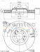 Bremtec Euro-Line Disc Brake Rotor (Pair) 329.8mm BDR16900EL Discs Bremtec - Micks Gone Bush