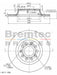 Bremtec Euro-Line Disc Brake Rotor (Pair) 281.8mm BDR16980EL Discs Bremtec - Micks Gone Bush