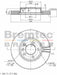 Bremtec Euro-Line High Grade Disc Brake Rotor (Pair) 308mm BDR17040ELH Discs Bremtec - Micks Gone Bush