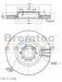 Bremtec Euro-Line High Grade Disc Brake Rotor (Pair) 312mm BDR17060ELH Discs Bremtec - Micks Gone Bush