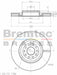 Bremtec Euro-Line Disc Brake Rotor (Pair) 345mm BDR17180EL Discs Bremtec - Micks Gone Bush