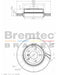 Bremtec Euro-Line Disc Brake Rotor (Single) 320mm BDR17200EL Discs Bremtec - Micks Gone Bush