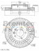 Bremtec Euro-Line Disc Brake Rotor (Pair) 317mm BDR17270EL Discs Bremtec - Micks Gone Bush