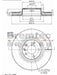 Bremtec Euro-Line Disc Brake Rotor (Pair) 320.8mm BDR17430EL Discs Bremtec - Micks Gone Bush